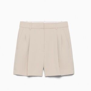 Aritzia Wilifred Effortless Shorts In Cairo Tan Size 0 NWOT